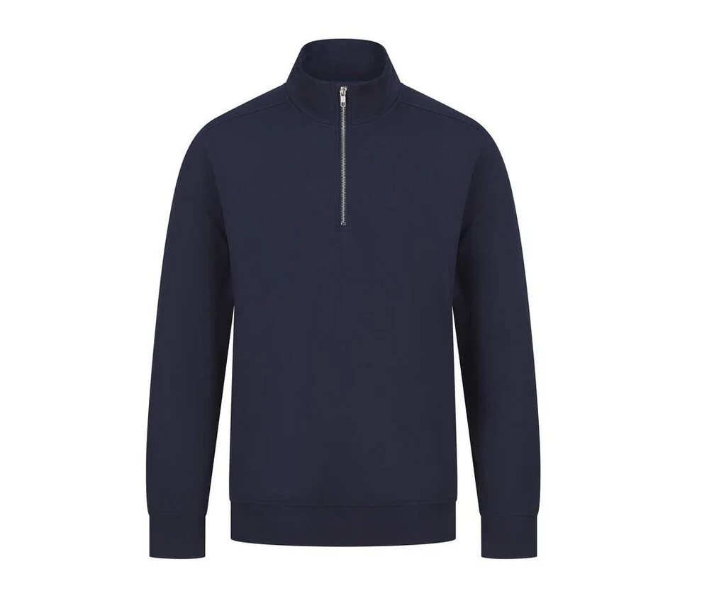 Henbury HY842 Duurzame 1/4 Zip Sweater – Navy
