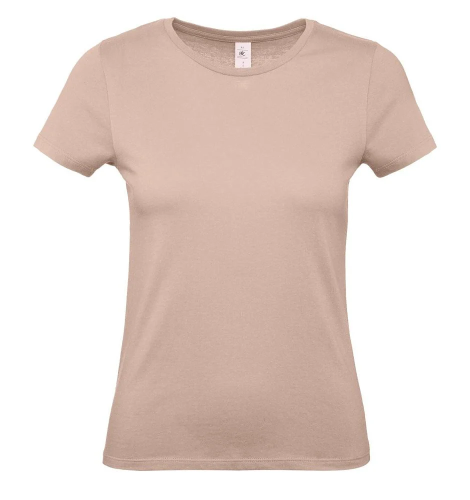 B&C BC02T #E150 T-shirt Dames – Millenial Pink