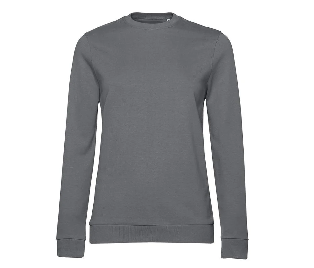 B&C BCW02W Sweater Dames – Elephant Grey