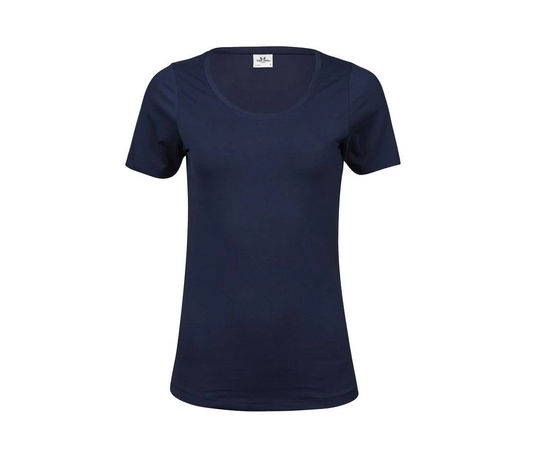 Tee Jays TJ450 Stretch T-shirt Dames – Navy