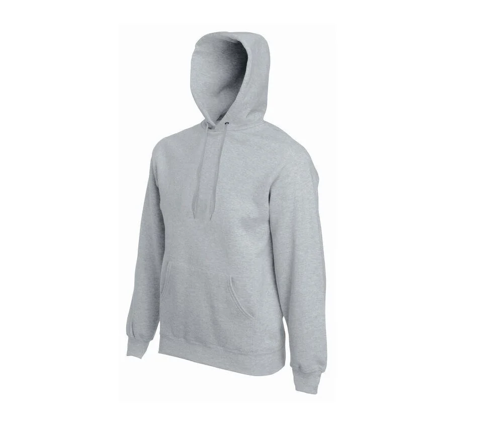 Fruit of the Loom SC270 Hoodie Sweatshirt Heather Grey
