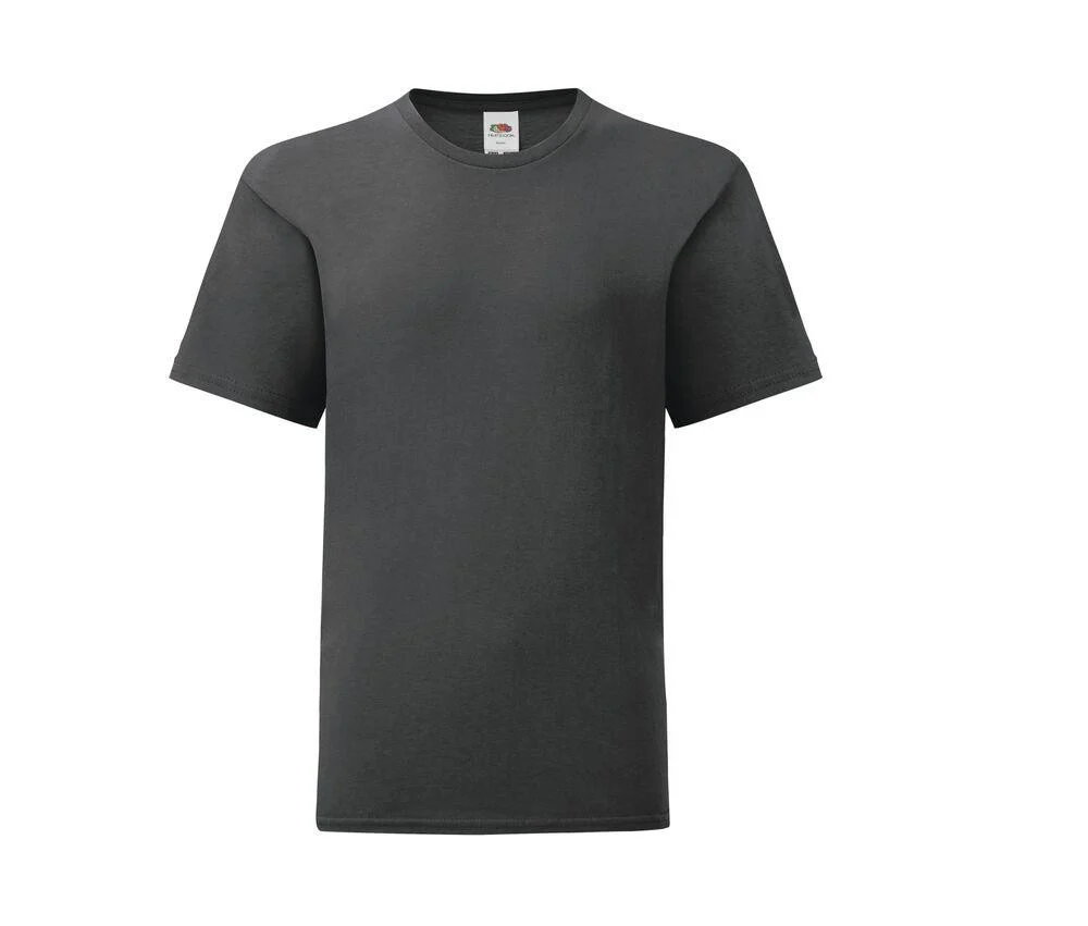 Fruit of the Loom SC6123 Kinder T-shirt – Light Graphite