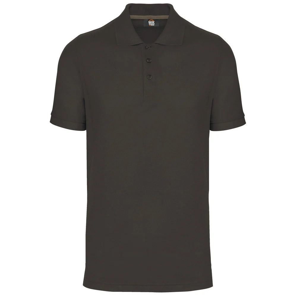 WK. Designed To Work WK274 Polo Heren – Donkergrijs