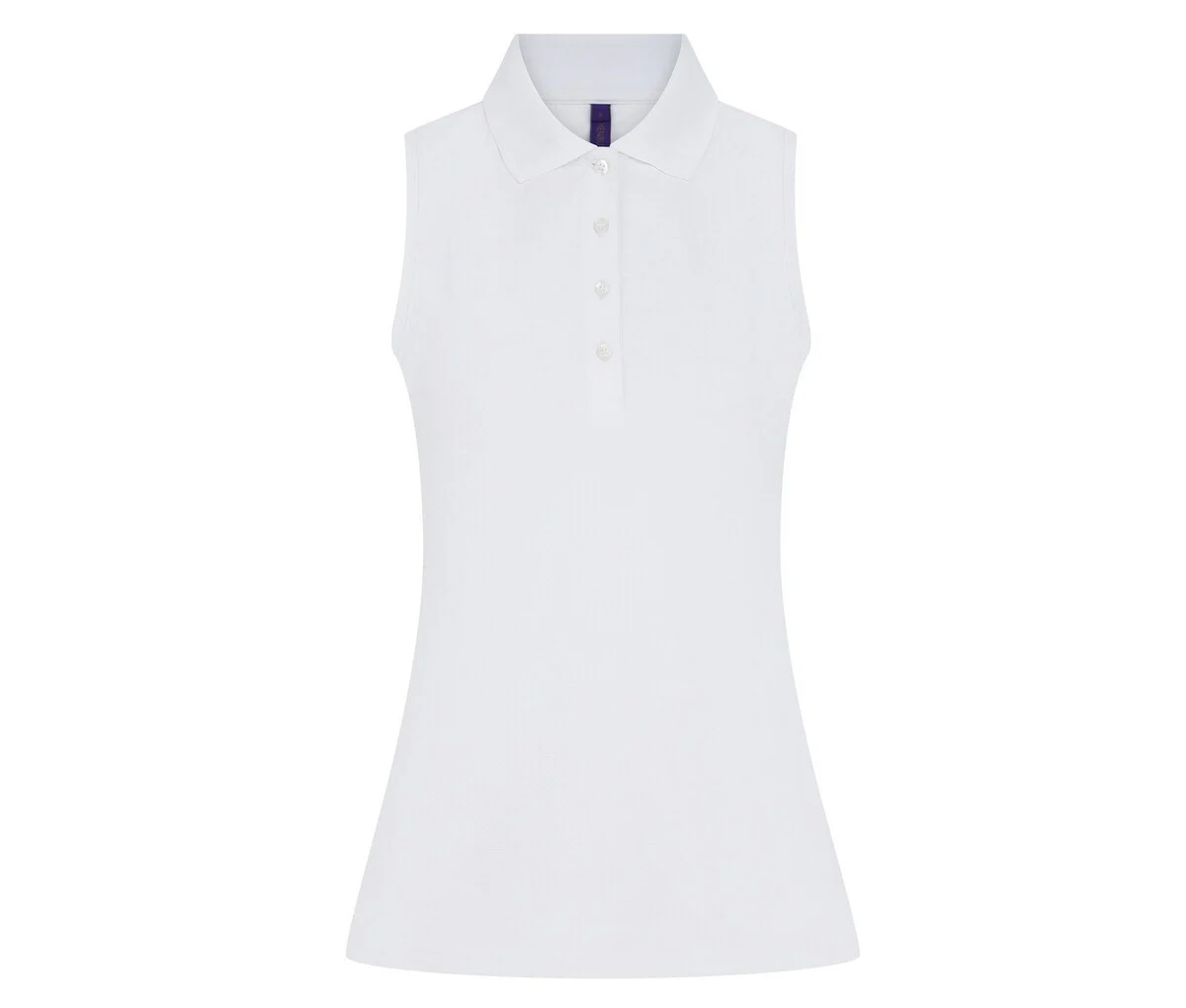 Henbury HY477 Mouwloze Coolplus® Polo Dames – White