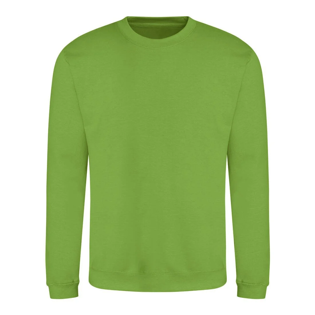 AWDIS JH030 Sweater – Lime Green