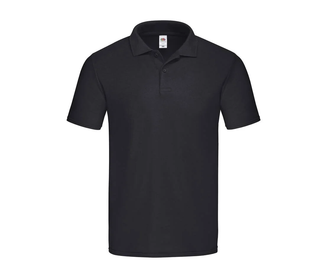 Fruit of the Loom SC282 Katoenen Polo – Black