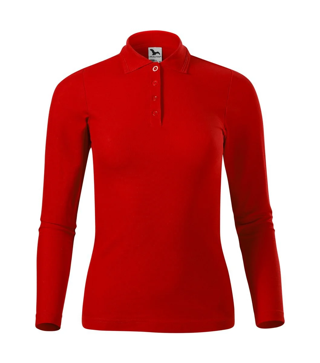 Malfini 231 Polo Lange Mouwen – Rood