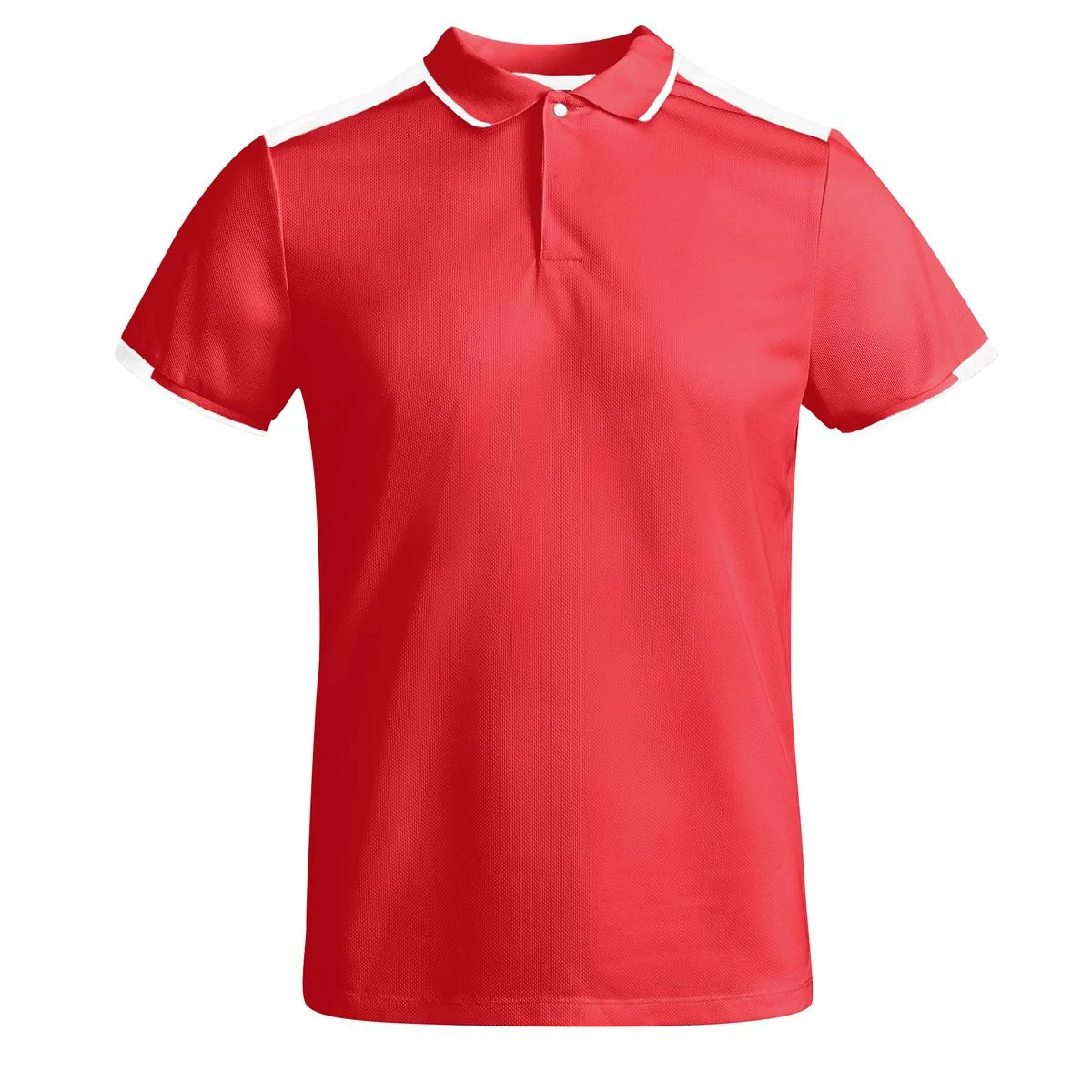 Roly PO0402 Tamil Technische Polo – Red/White