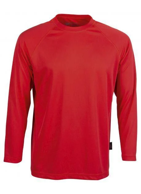 Pen Duick PK145 Firstee Sport T-shirt Lange Mouwen – Bright Red