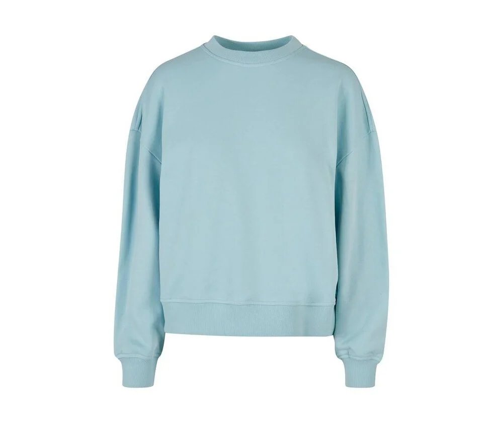 Build Your Brand BY212 Oversized Sweater Dames – Ocean Blue