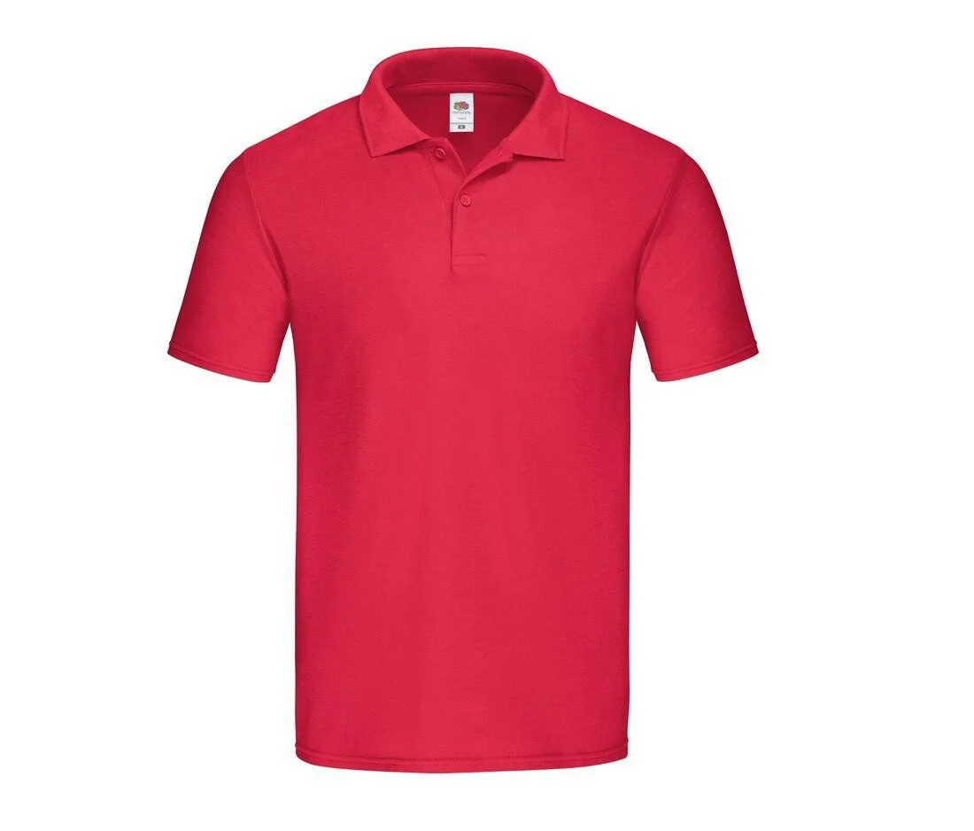 Fruit of the Loom SC282 Katoenen Polo – Red