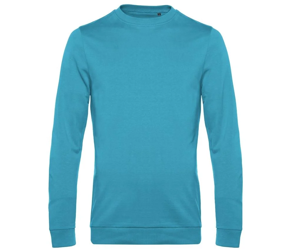 B&C BCU01W Sweater – Hawaiian Blue