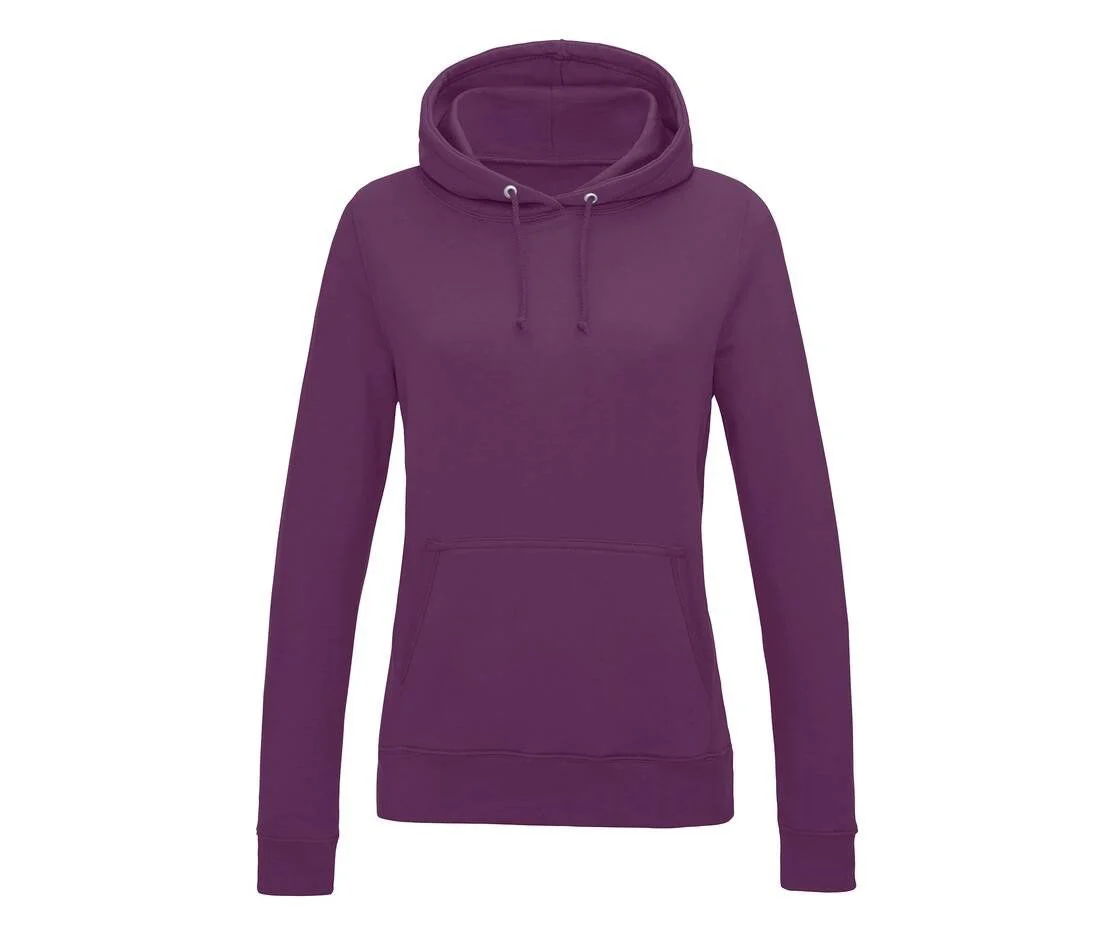 AWDIS JH01F Women's College Hoodie – Plum