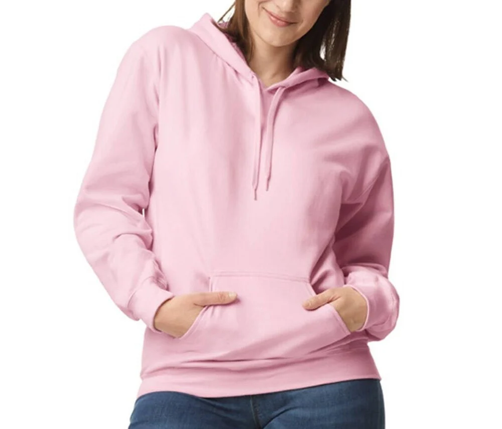 Gildan GNSF50 Unisex Hoodie – Light Pink