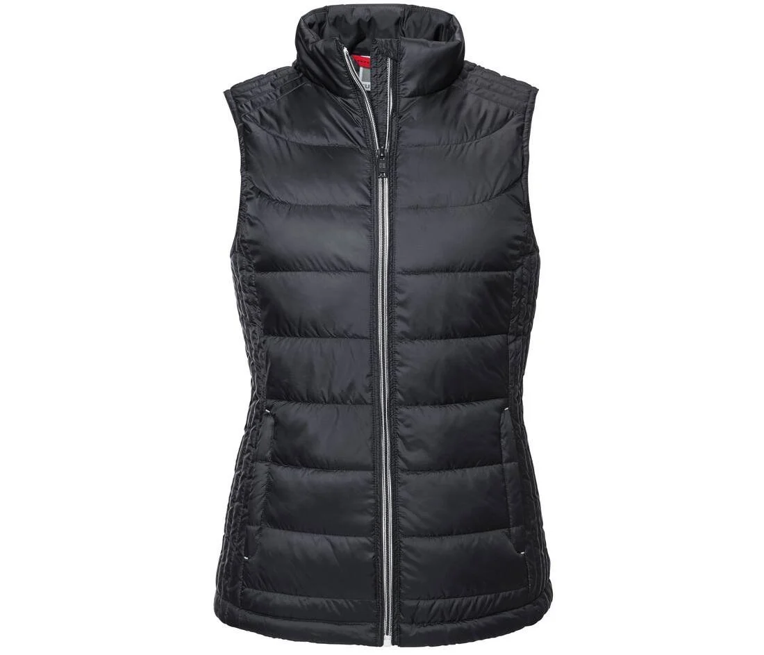 Russell RU441F Nano Gewatteerde Bodywarmer Dames – Black