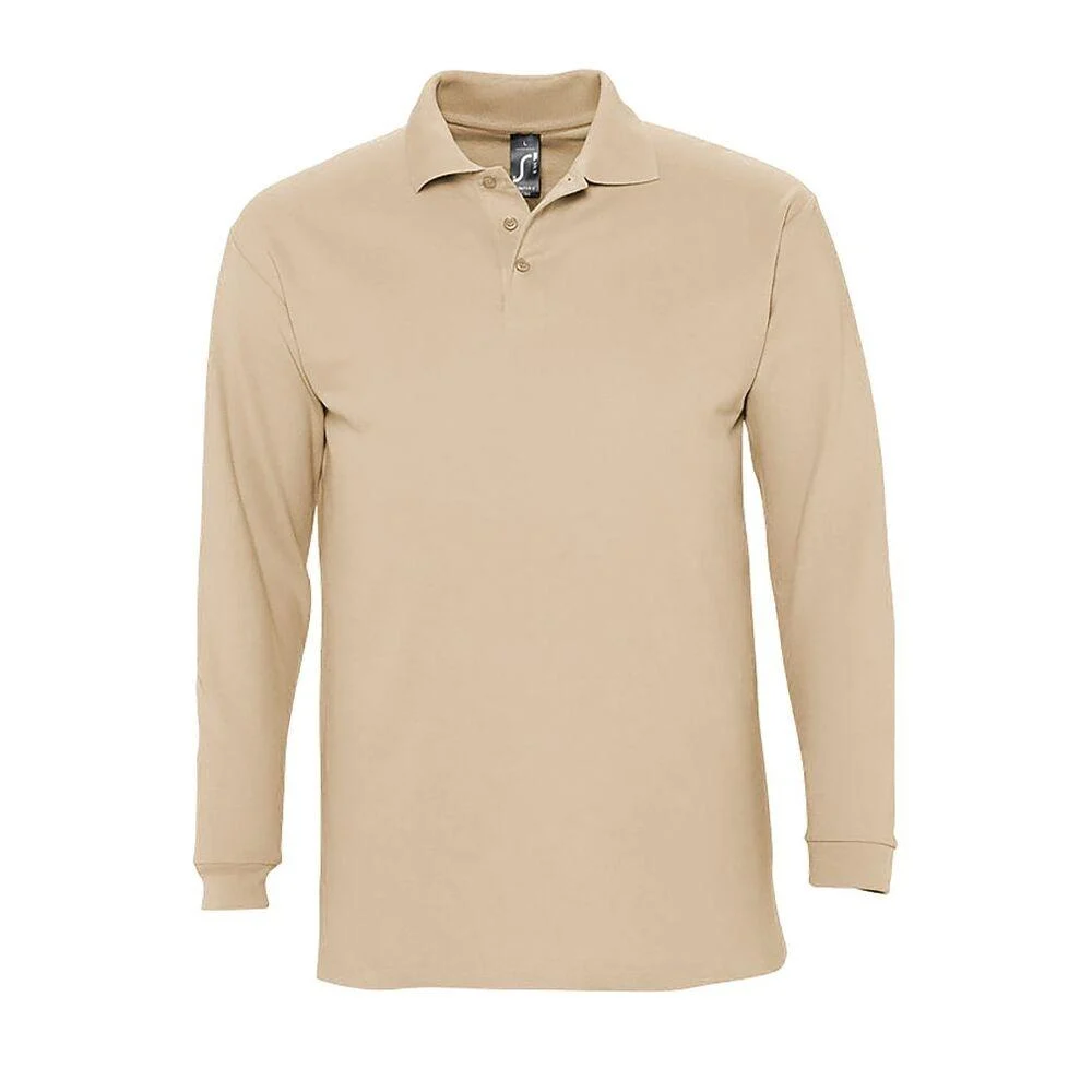 SOL'S 11353 Winter Polo Lange Mouwen Heren – Sabel