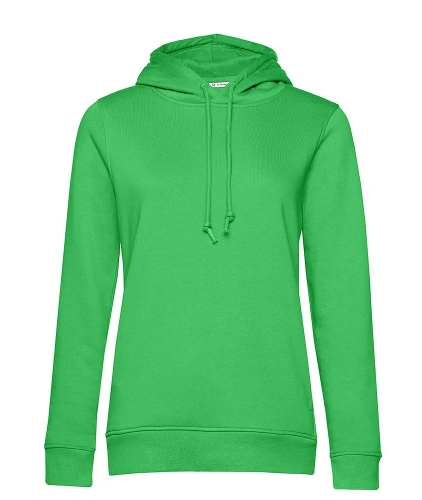 B&C BCW34B Dames Organic Hoodie – Apple Green