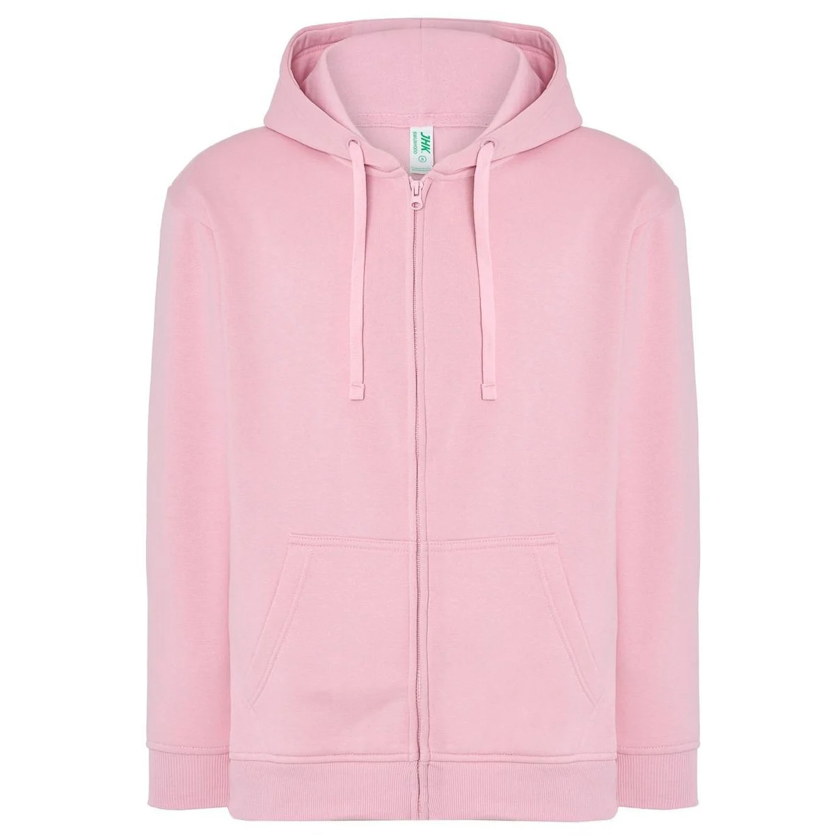 JHK JK297 Hoodie met Rits – Pink