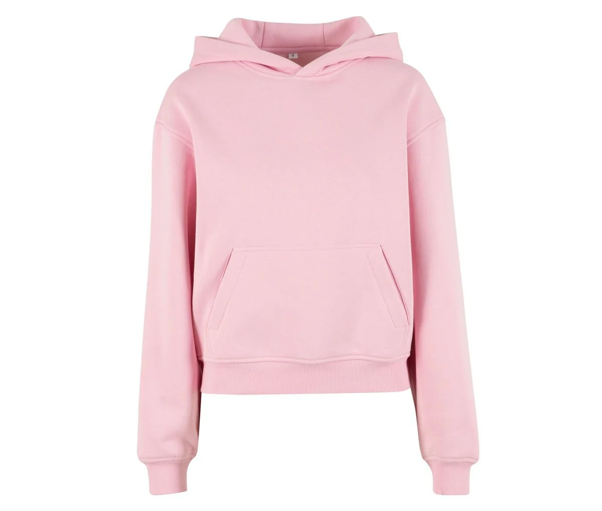 Build Your Brand BY444 Oversized Hoodie Dames – Soft Pink
