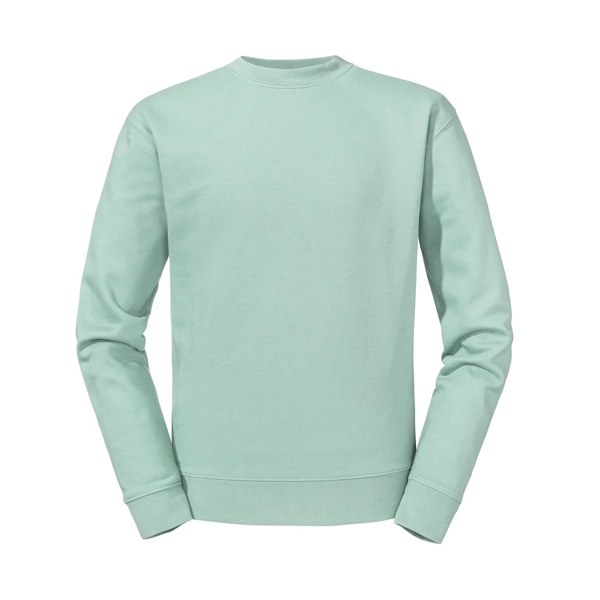 Russell RU262M Klassieke Sweater – Eucalyptus Green