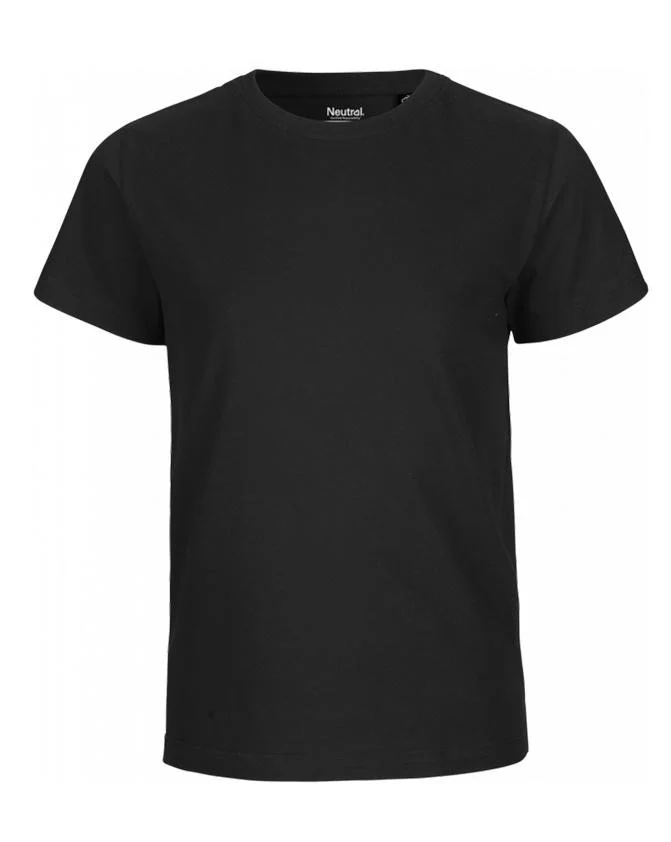 Neutral O30001 Kinder T-shirt – Black