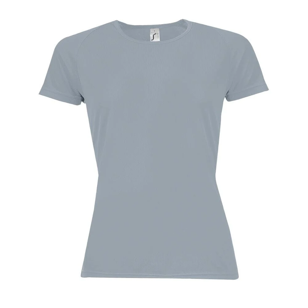 SOL'S 01159 Sport Raglan T-shirt Dames – Puur grijs