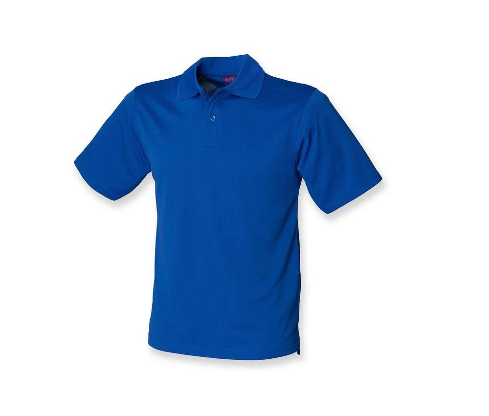 Henbury HY475 Coolplus® Polo – Royal blue