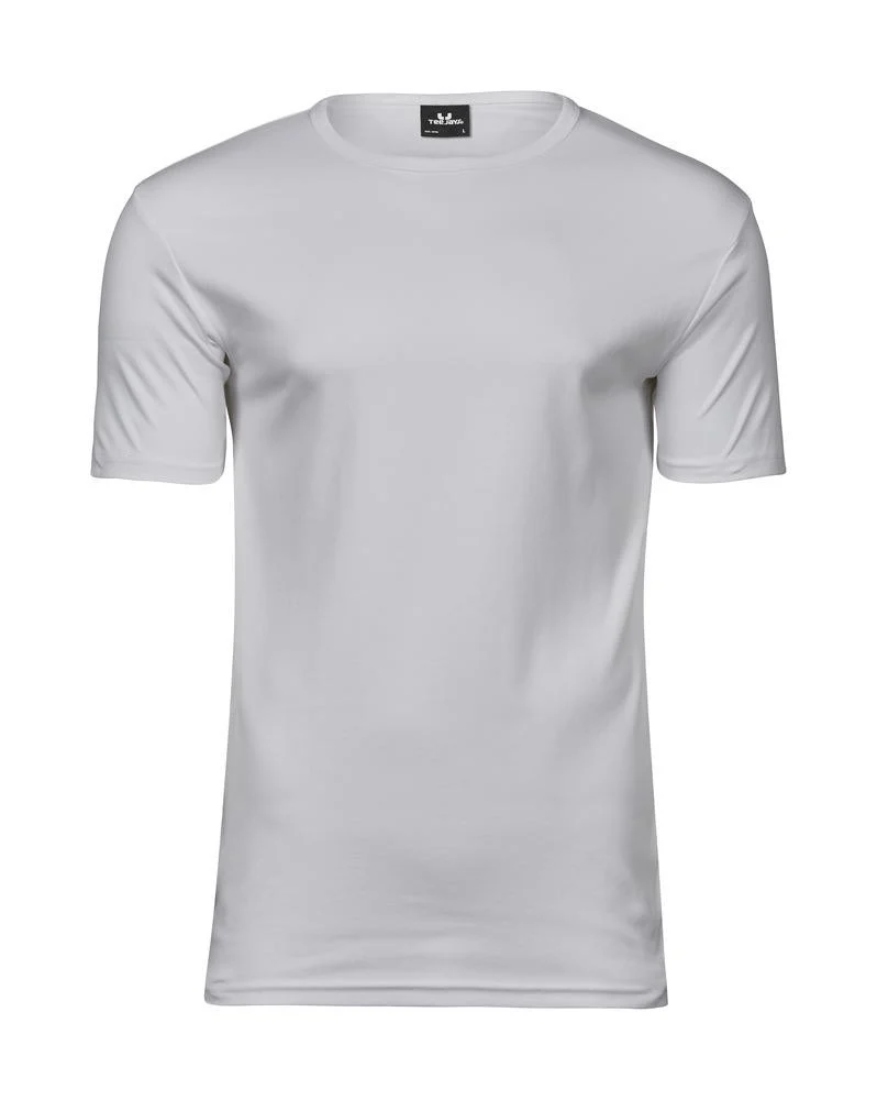 Tee Jays TJ520 Interlock T-shirt Heren – White