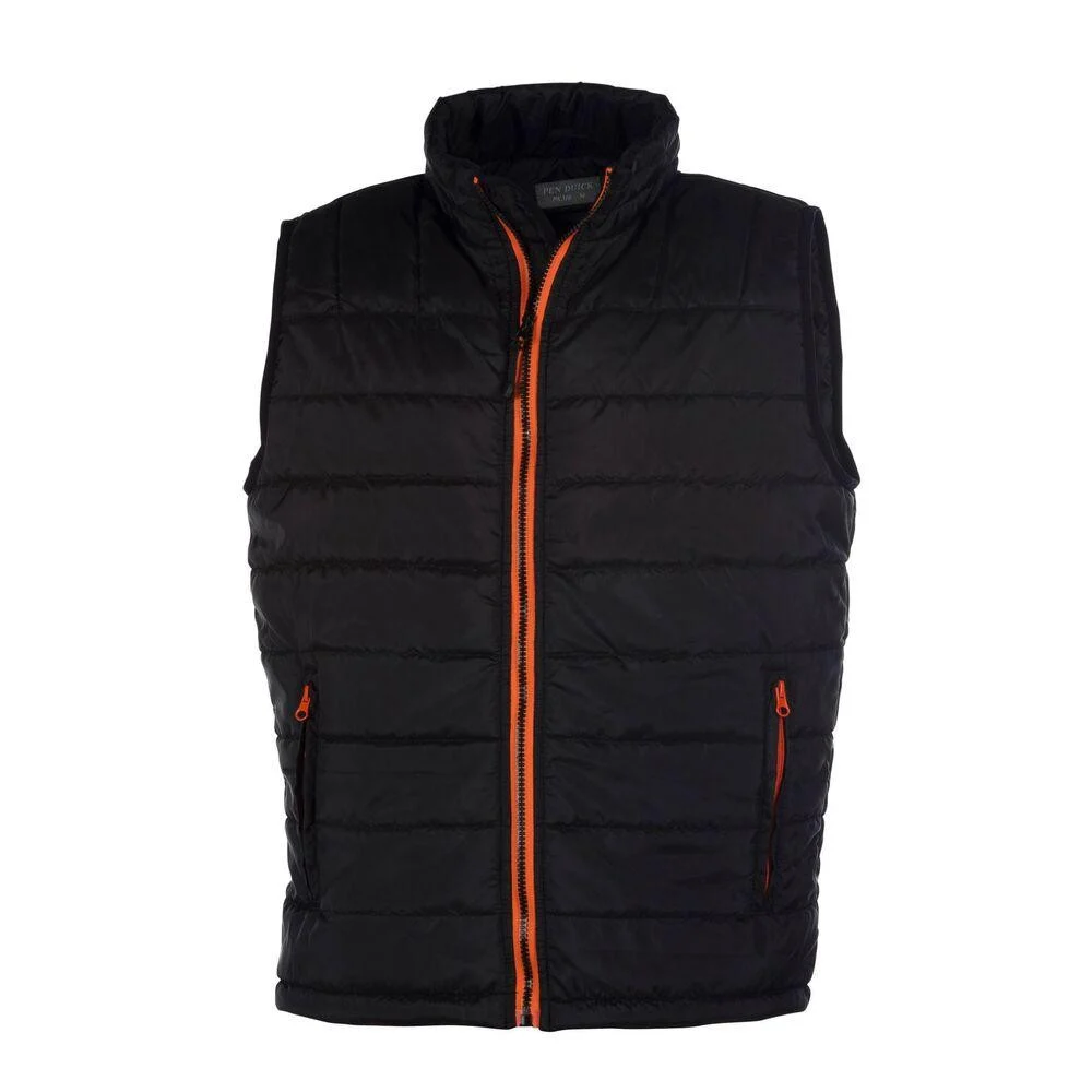 Pen Duick PK310 City Bodywarmer Heren – Black/Orange