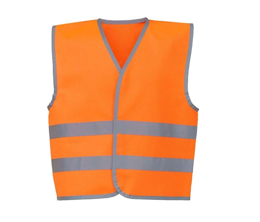Yoko YK102C Veiligheidshesje Kinderen – Hi Vis Orange