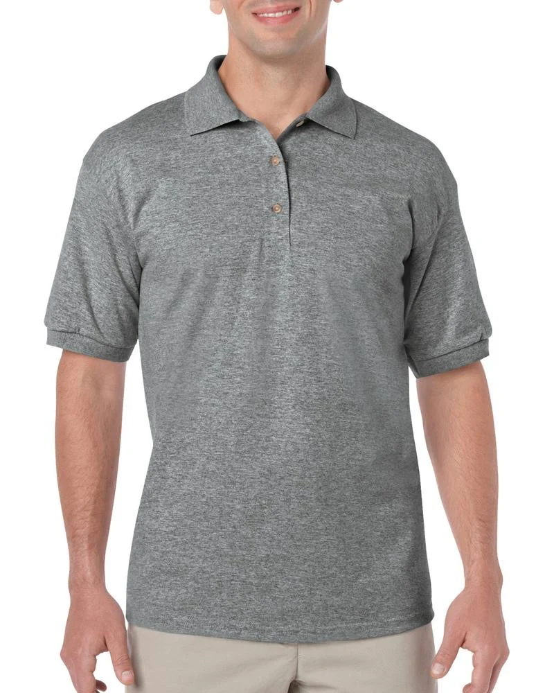 Gildan GN880 DryBlend Jersey Polo – Graphite Heather