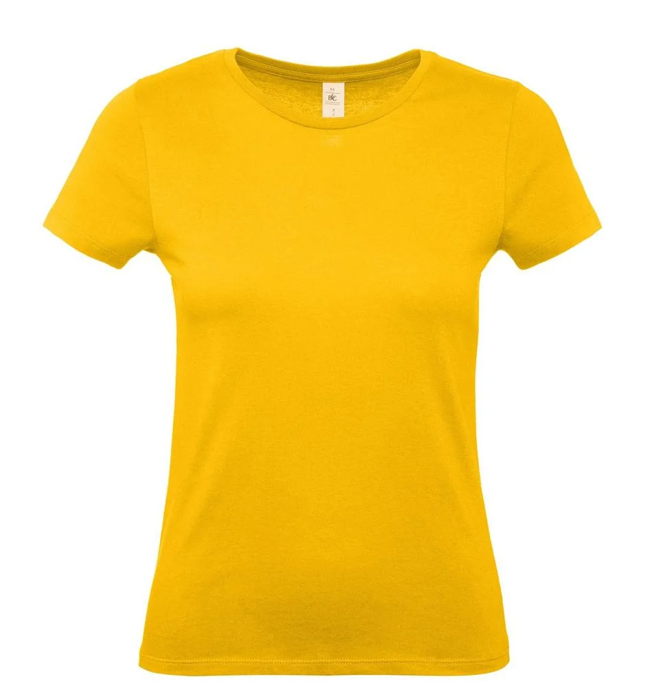 B&C BC02T #E150 T-shirt Dames – Gold