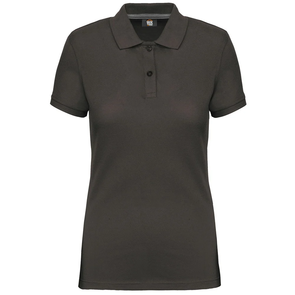 WK. Designed To Work WK275 Polo Dames – Donkergrijs