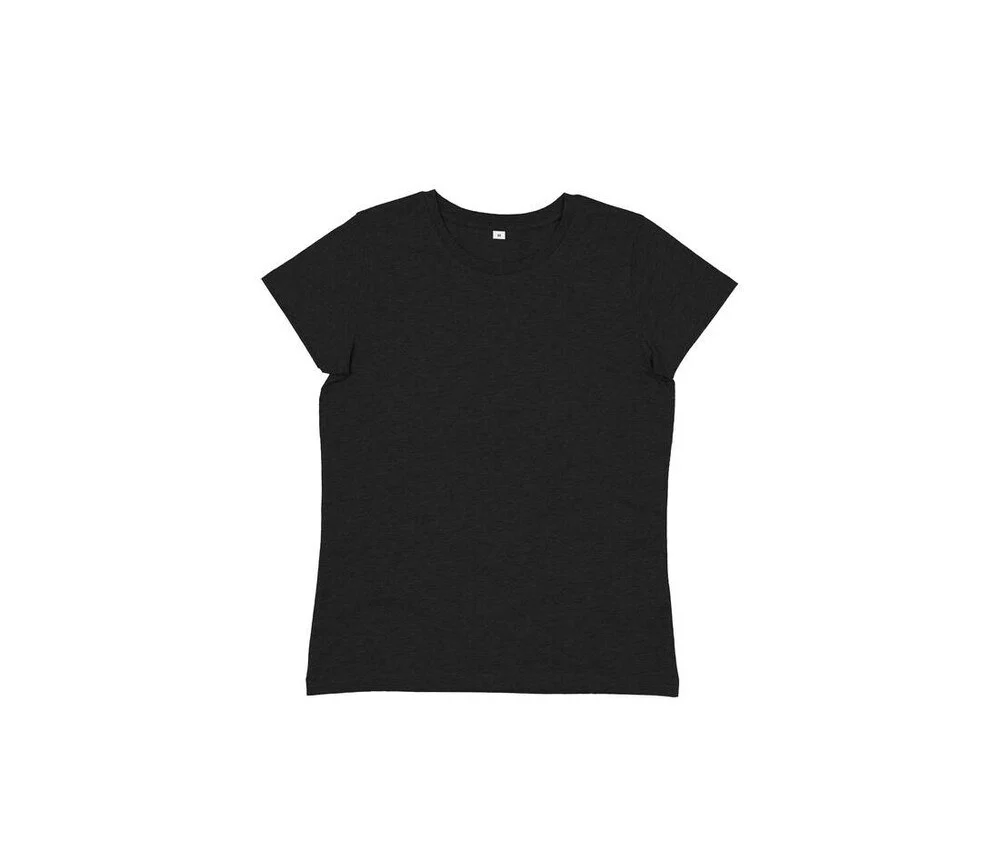 Mantis MT002 Biologisch T-shirt Dames – Houtskool grijs gemêleerd