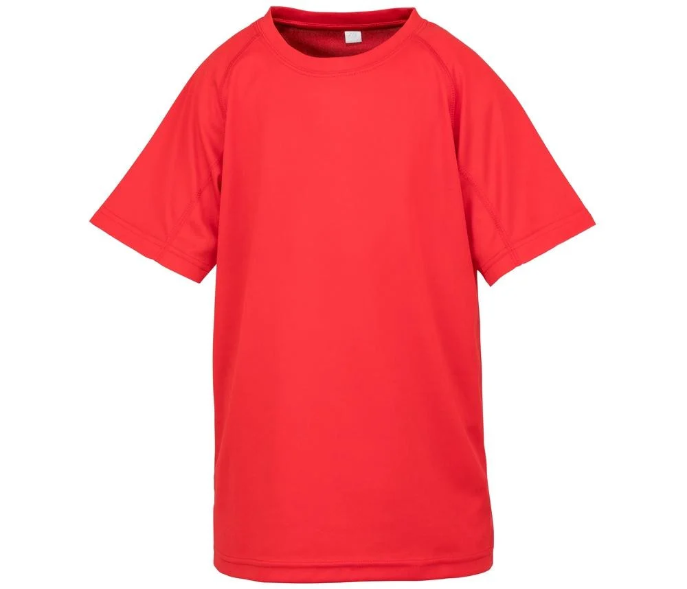 Spiro SP287J Aircool Kinder T-shirt – Red