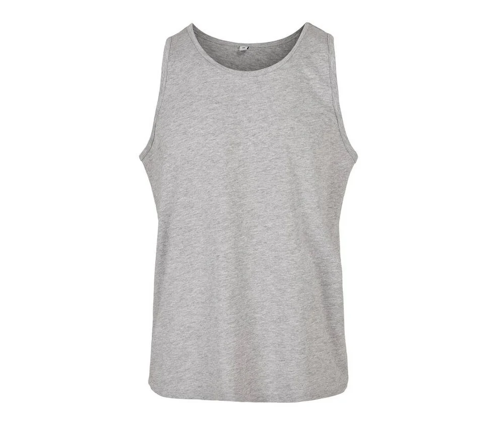 Build Your Brand BYB011 Basic Tanktop – Heather Grey