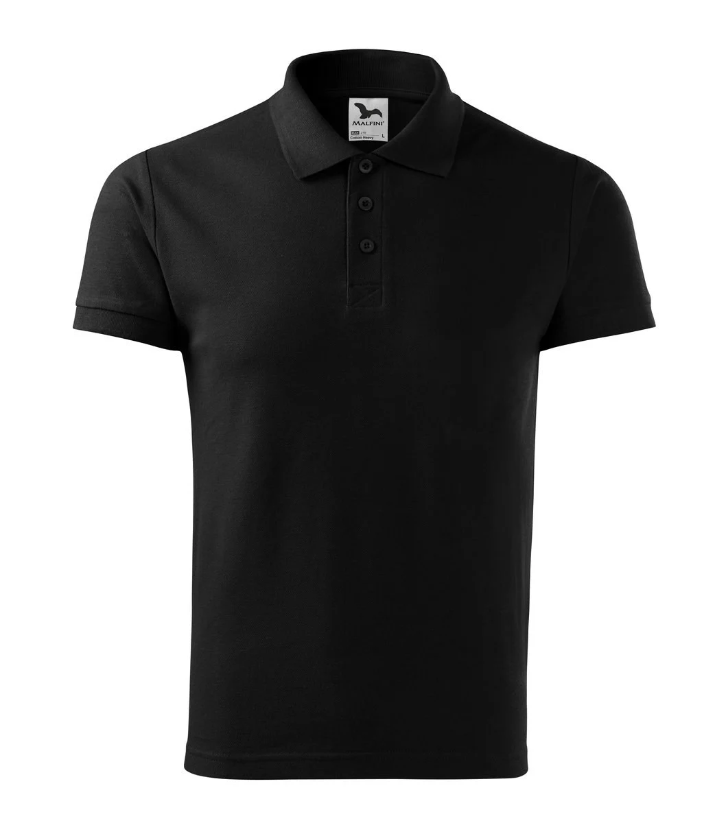 Malfini 215 Heavy Polo – Zwart