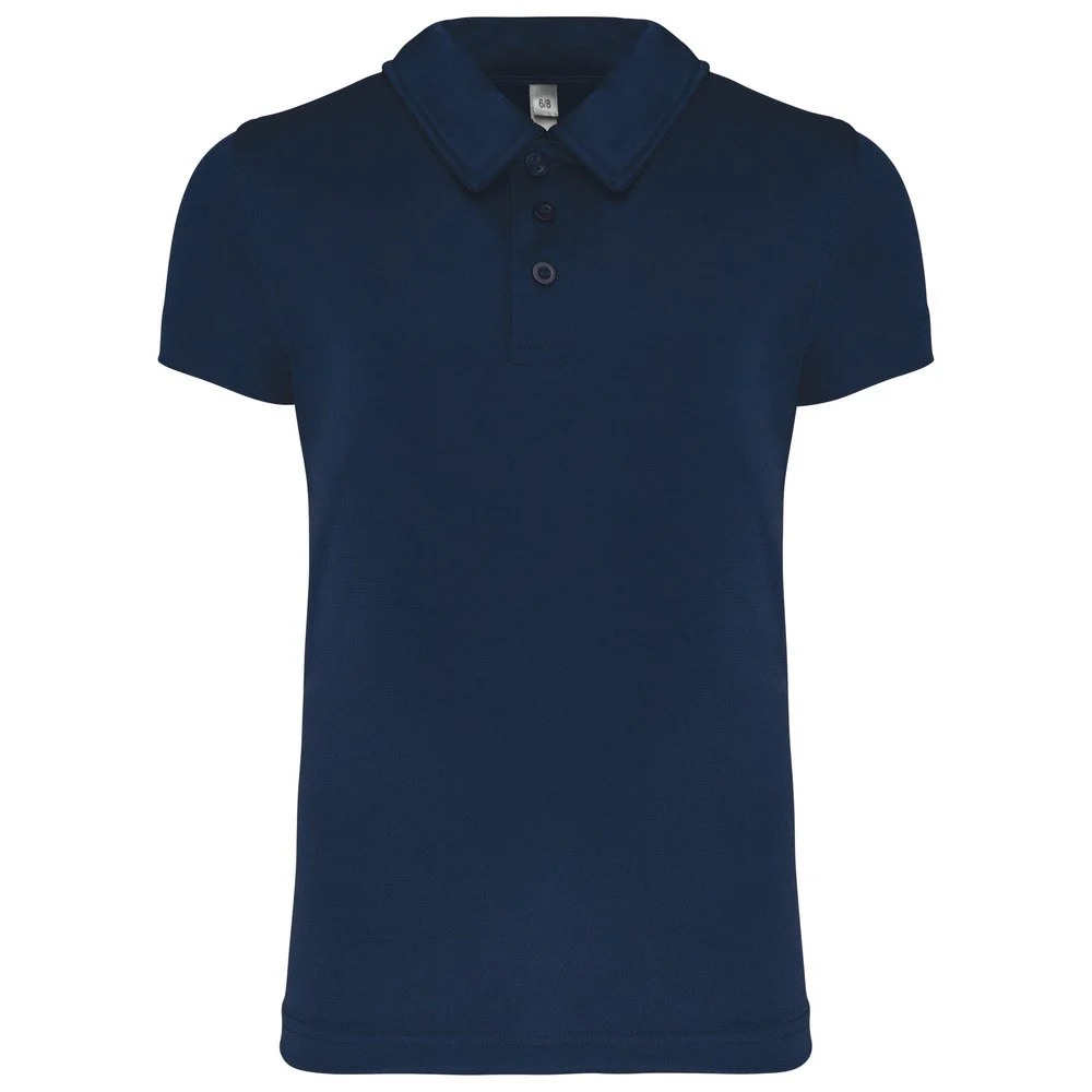 Proact PA484 Sportpolo Kinderen – Marineblauw