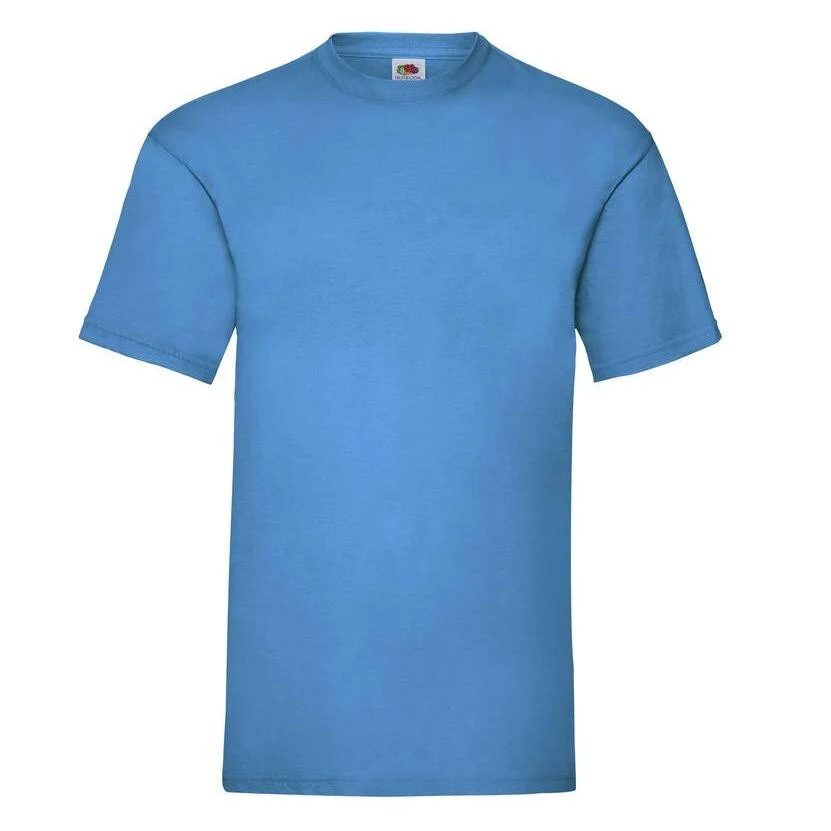 Fruit of the Loom SC230 Katoenen T-shirt – Azure Blue