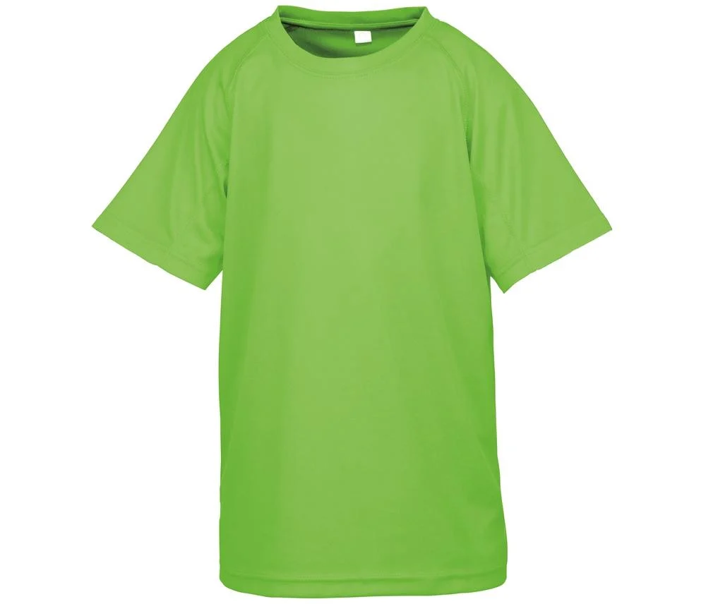 Spiro SP287J Aircool Kinder T-shirt – Lime