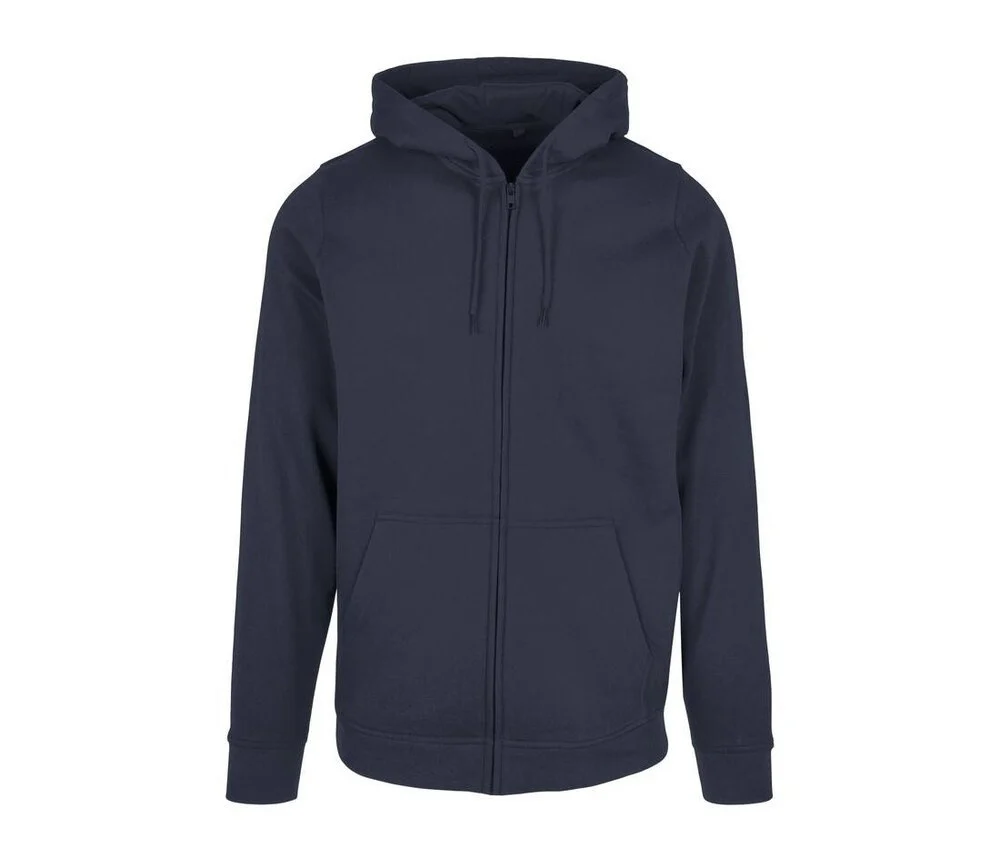 Build Your Brand BYB008 Basic Ritshoodie – Navy