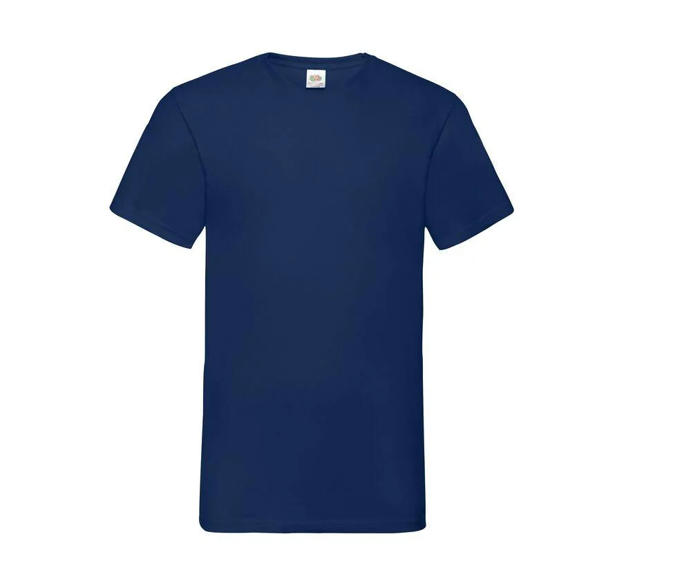 Fruit of the Loom SC234 Valueweight V-hals T-shirt – Navy