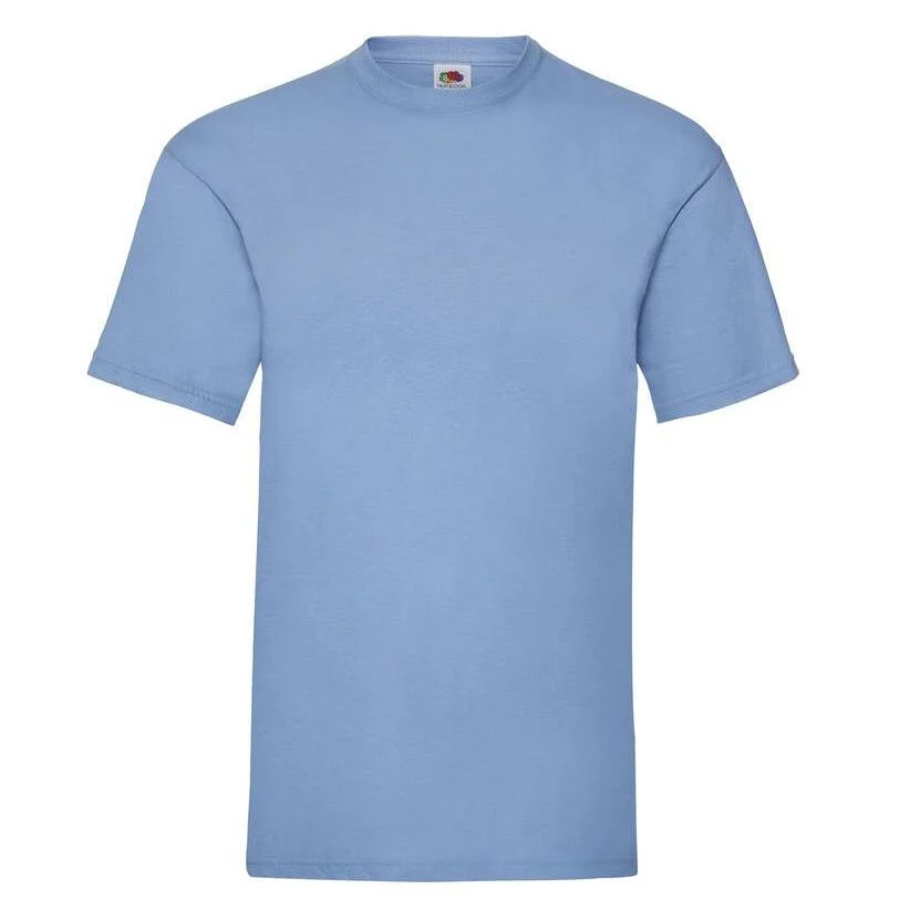 Fruit of the Loom SC230 Katoenen T-shirt – Sky