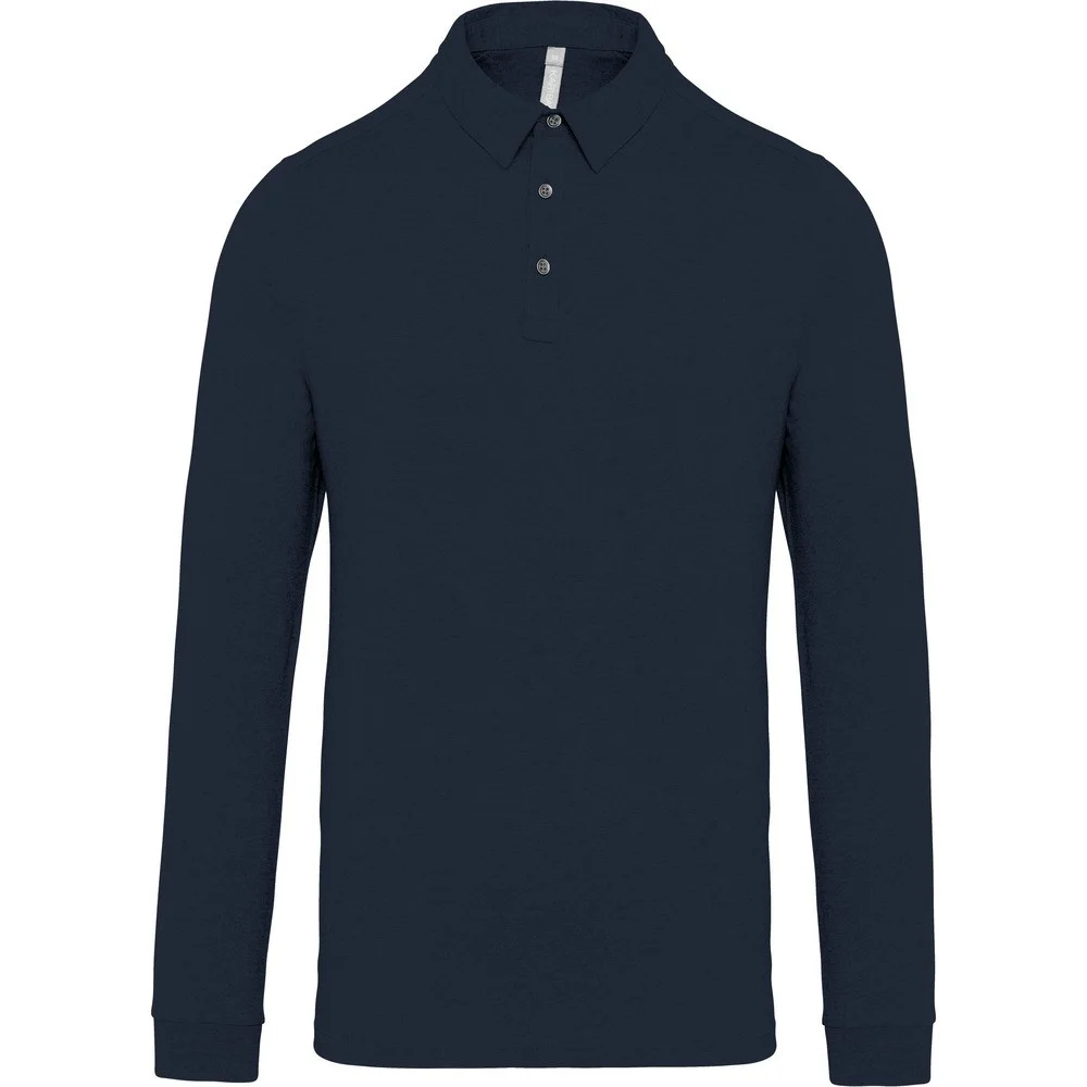 Kariban K264 Polo Lange Mouwen Heren – Marine