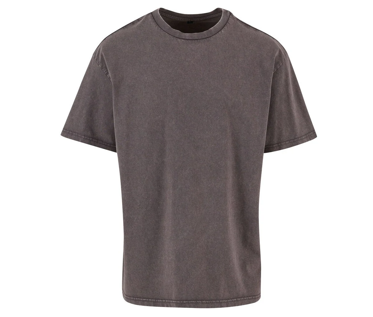 Build Your Brand BY307 Stonewash Heavy Loose Tee – Magnet