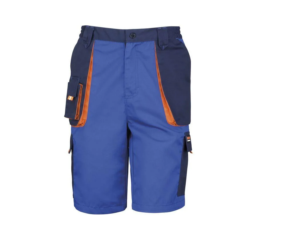 Result RS319 Lite Werkshort – Royal/Navy/Orange