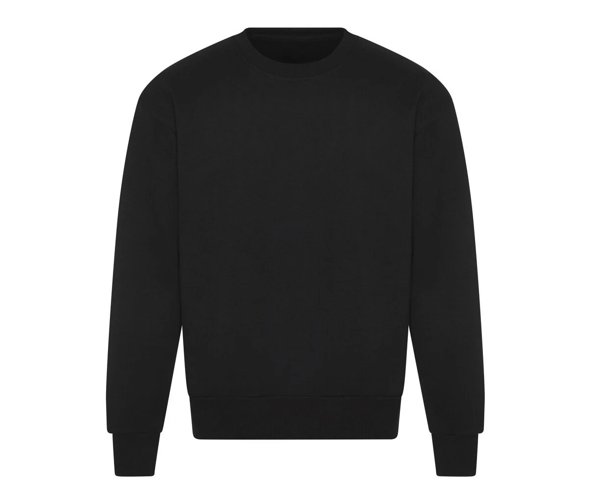 AWDIS JH123 Signature Heavyweight Sweater – Deep Black