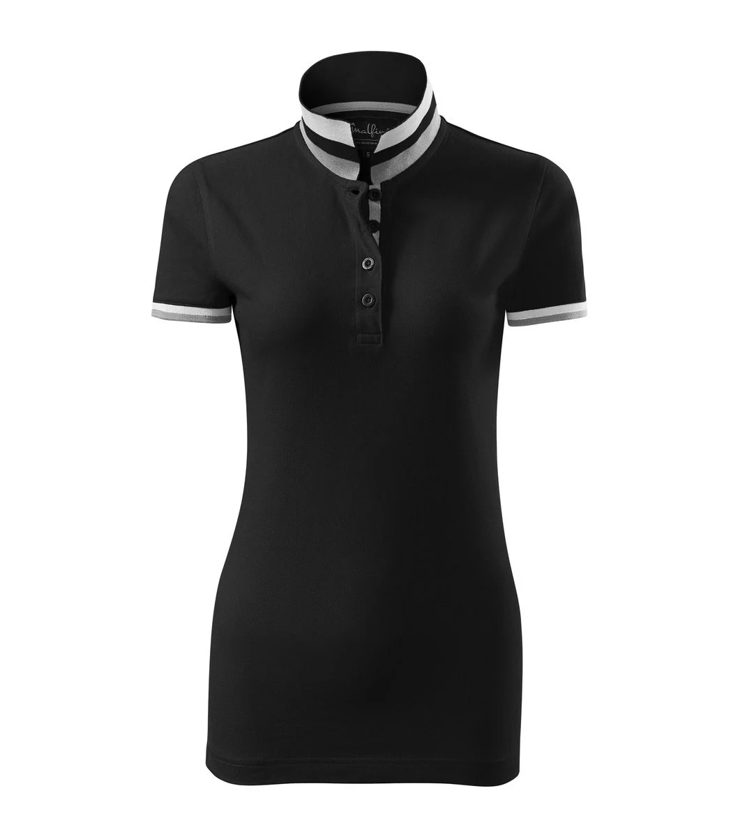 Malfini 257 Polo Dames – Zwart