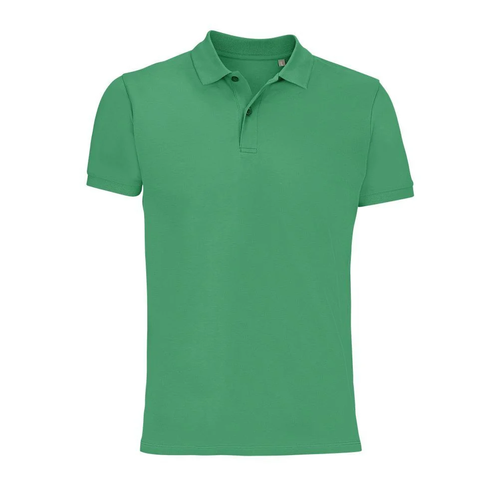 SOL'S 03566 Planet Biologisch Polo Heren – Lentegroen