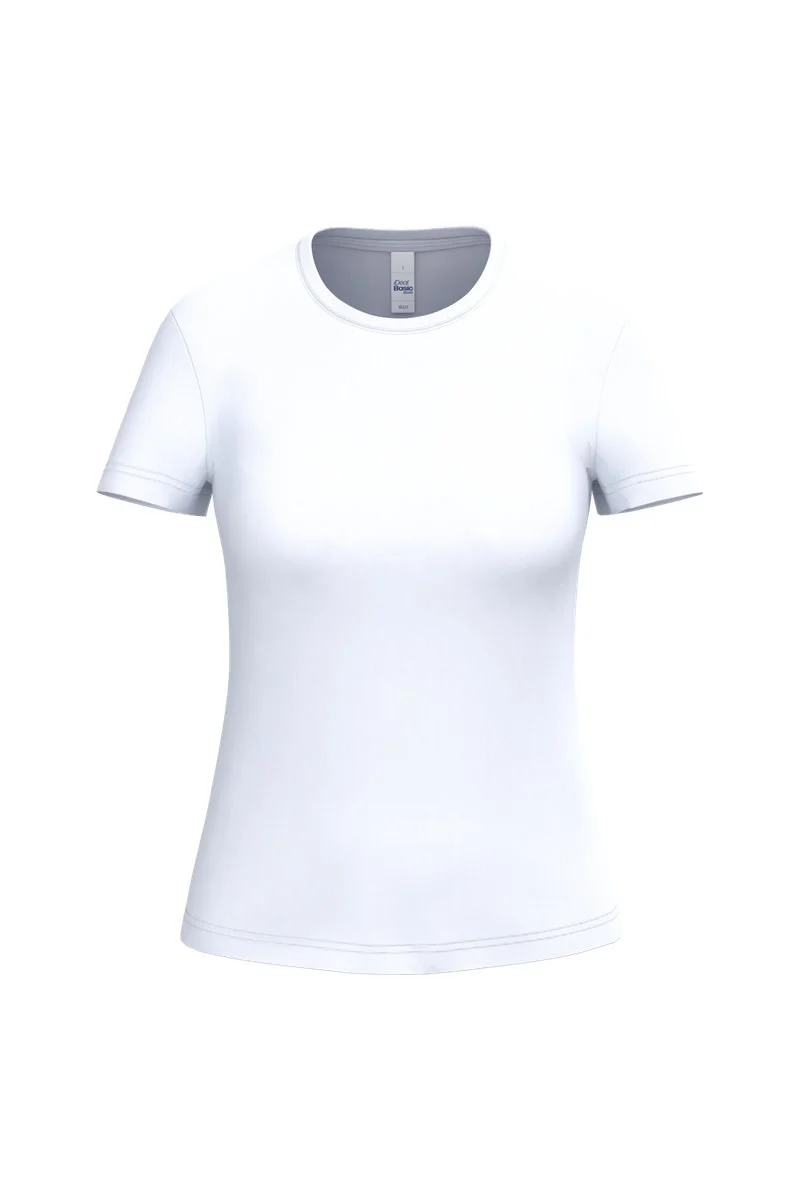 iDeal Basic Brand IB321 T-shirt Dames – Ideal White